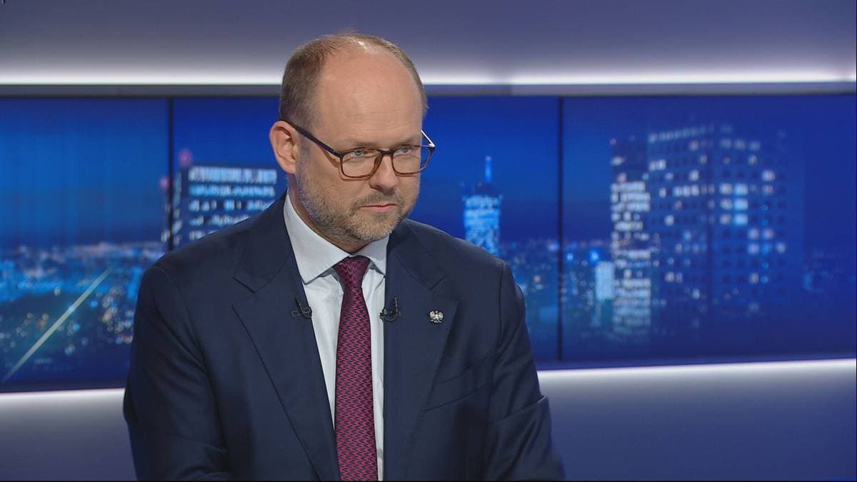 Marcin Przydacz w programie "Gość Wydarzeń". Oglądaj od