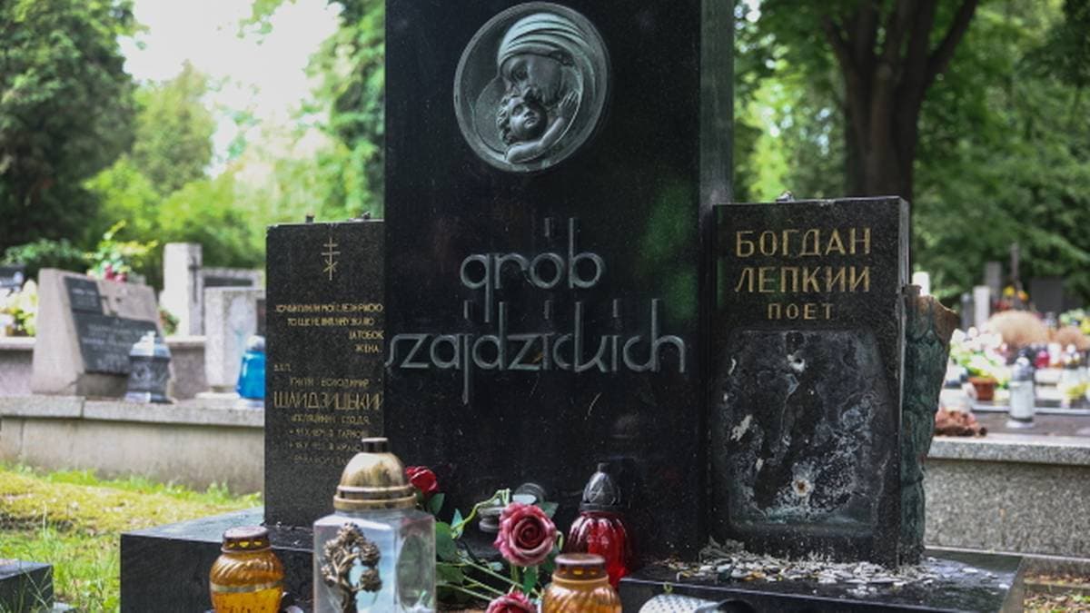 Zniszczony grób w Krakowie. Ukraińcy mówią o prowokacji
