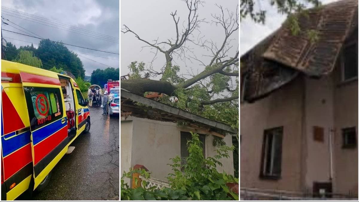 Potężne burze nad Polską. Ponad 1,5 tys. interwencji służb, są ranni