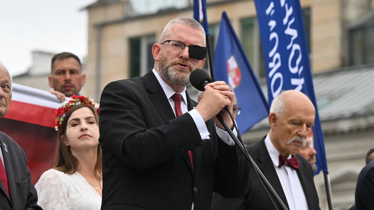 Wniosek o zatrzymanie Brauna. "Reakcja prokuratora na postawę"