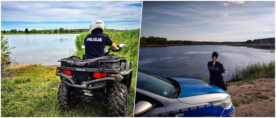 Policja kontroluje kąpieliska i apeluje o rozsądek nad wodą [FOTO]