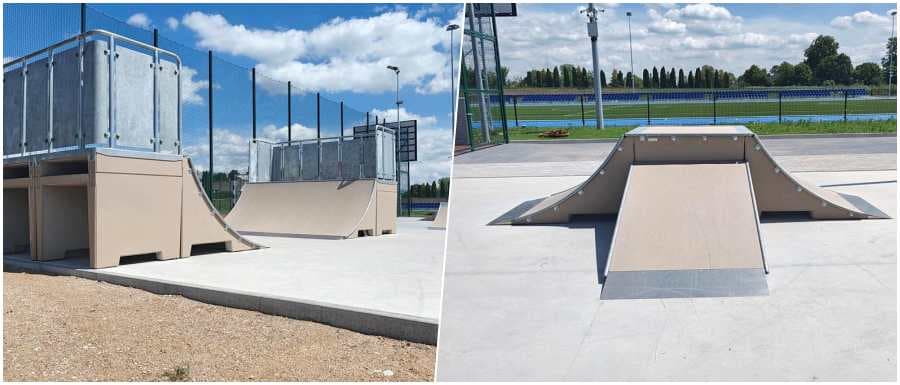 Zakończyła się budowa skateparku przy szkole [FOTO]