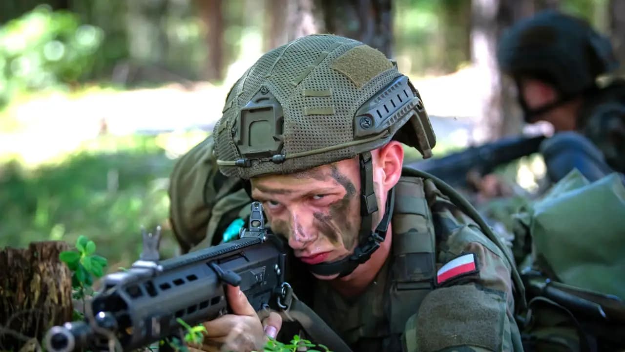 Zamiast wakacji – poligon. Tak wygląda szkolenie ochotników w 10 Brygadzie Kawalerii Pancernej