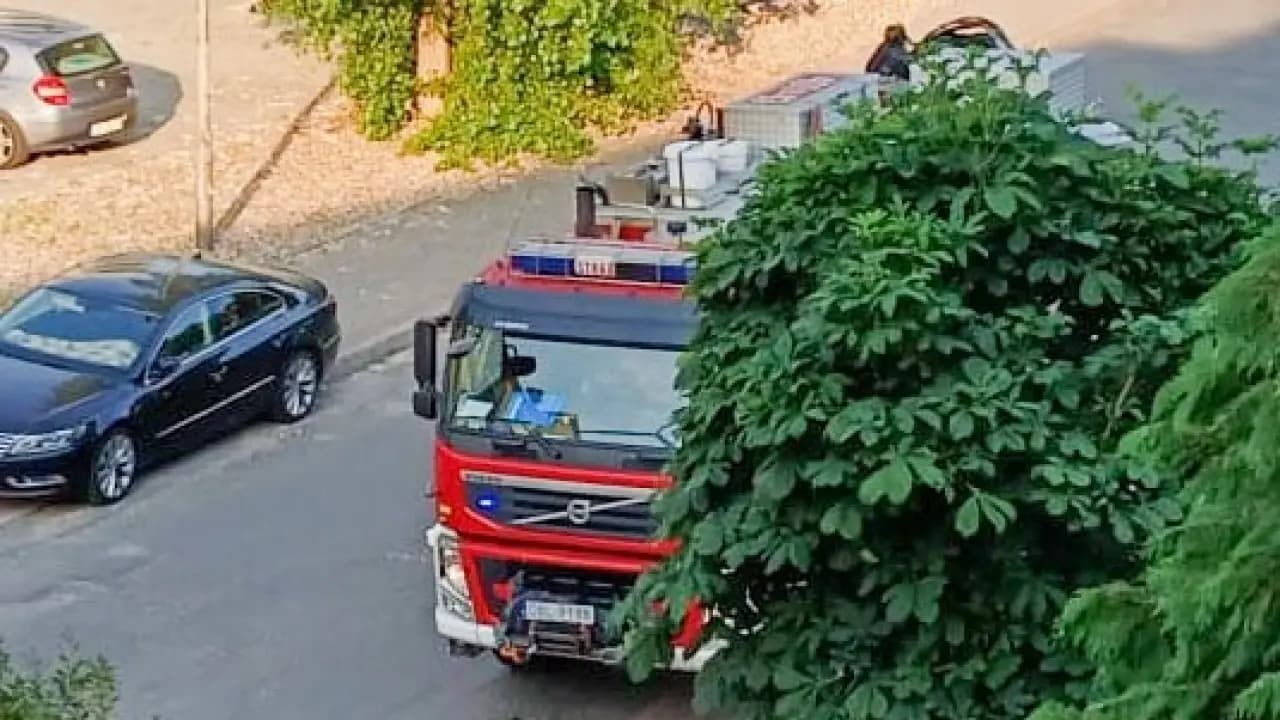 Kolejna akcja straży. Tym razem przy ulicy Wańkowicza