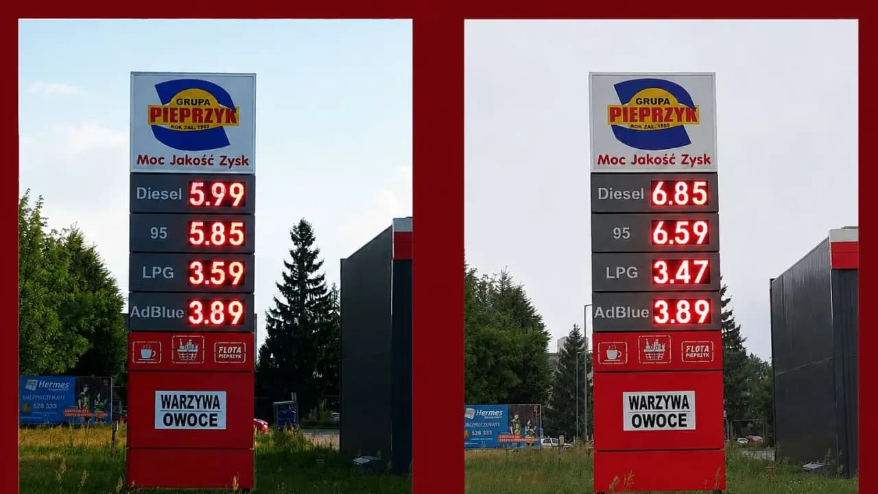 Gwałtowny wzrost cen paliw na stacjach. Kierowcy od dziś płacą o kilkadziesiąt groszy więcej za litr