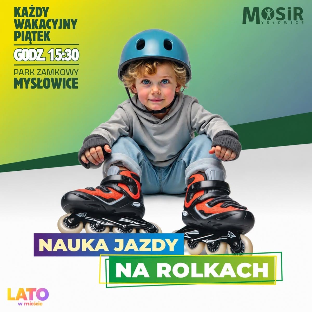 Rolki opanują Park Zamkowy. Rusza wakacyjny cykl zajęć