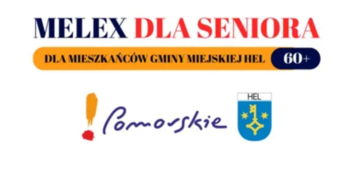 Hel uruchamia darmowe przejazdy dla osób 60+. Meleks dowiezie pod szpital