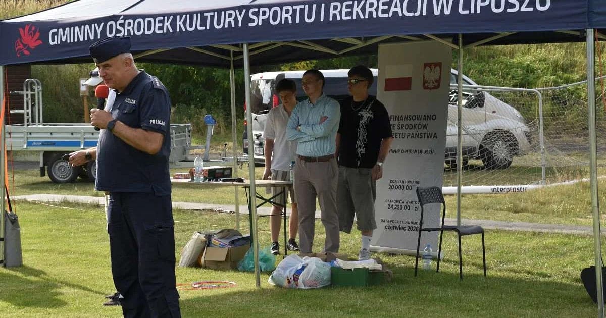 Stadion zamiast Orlika. W Lipuszu rozmawiali o bezpiecznych wakacjach