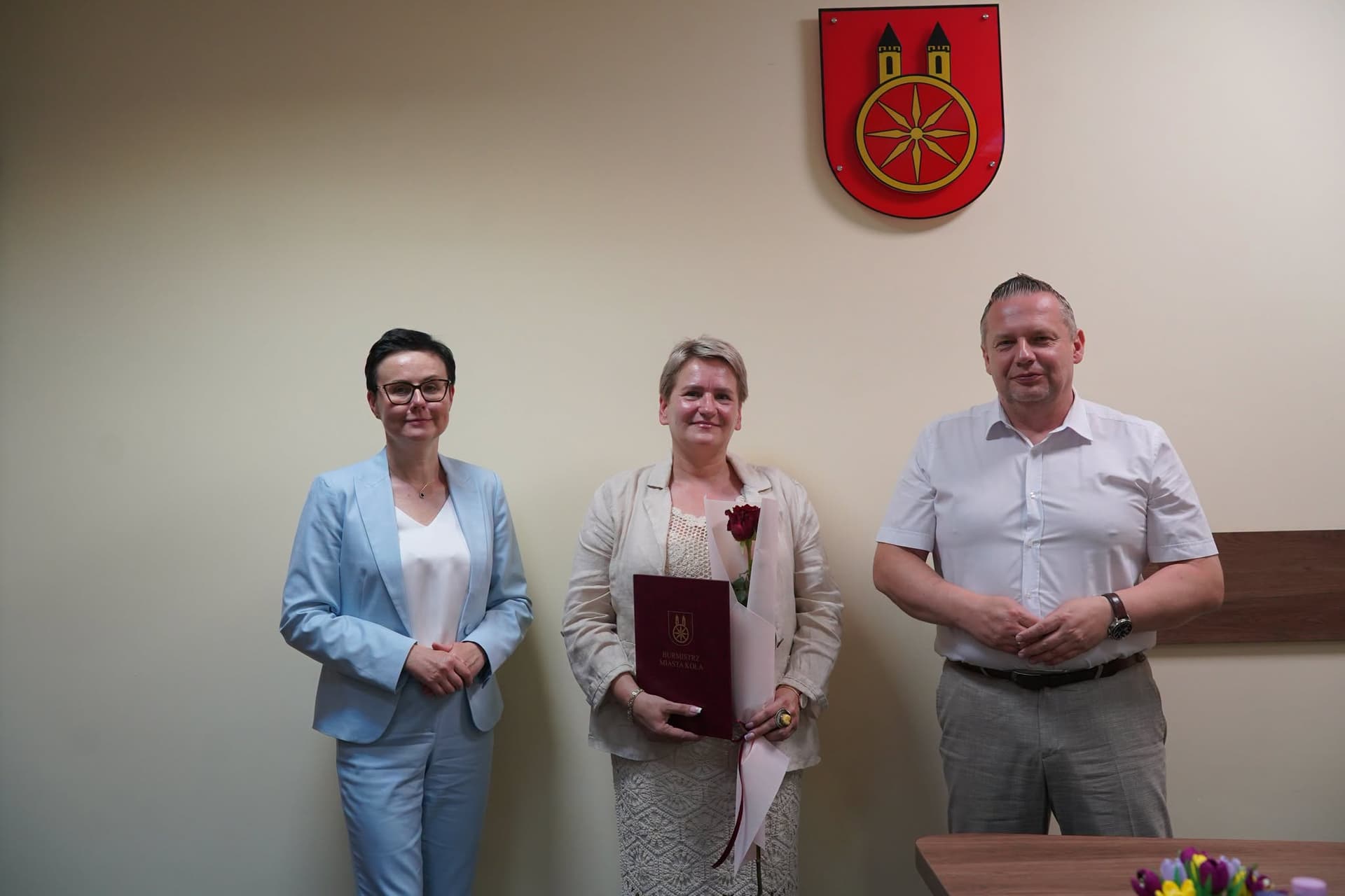 Burmistrz Miasta Koła Krzysztof Witkowski powierzył Pani Monice Szurgot stanowisko Dyrektora Szkoły Podstawowej nr 4