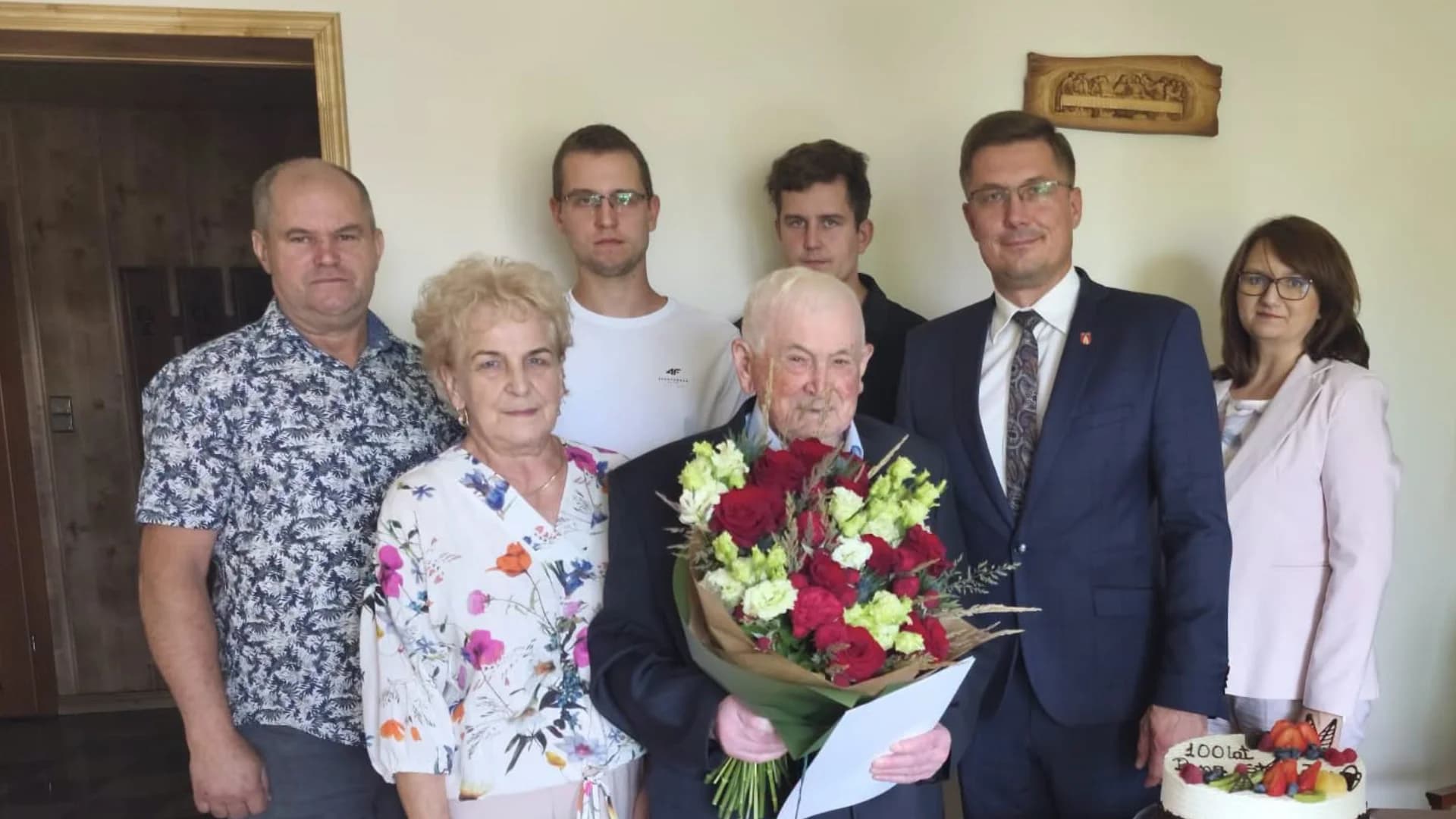 Wyjątkowy jubileusz. 100 urodziny świętował mieszkaniec gminy Stare Miasto