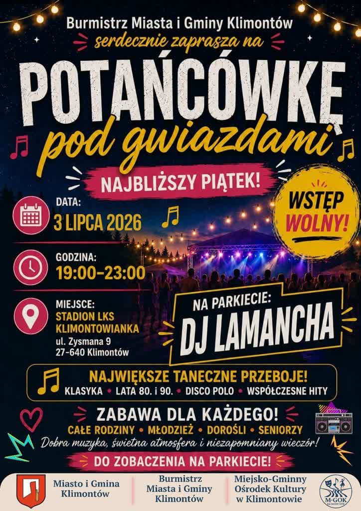 Klimontów. Potańcówka pod Gwiazdami
