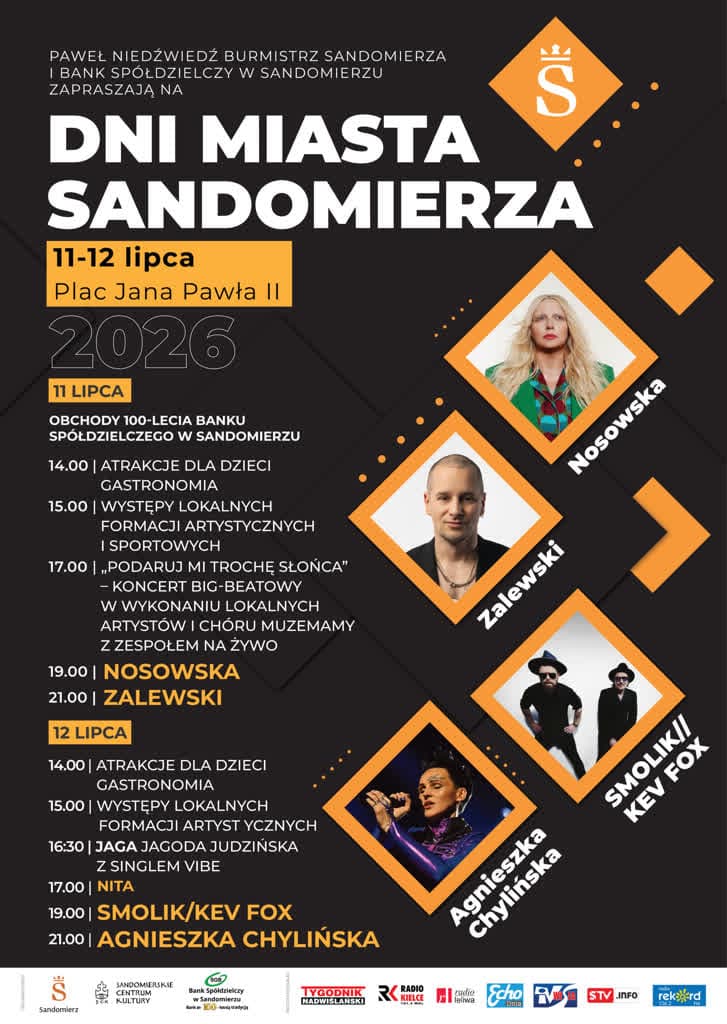 Sandomierz: Nosowska, Zalewski, Chylińska, Smolik/Kev Fox na Dniach Sandomierza