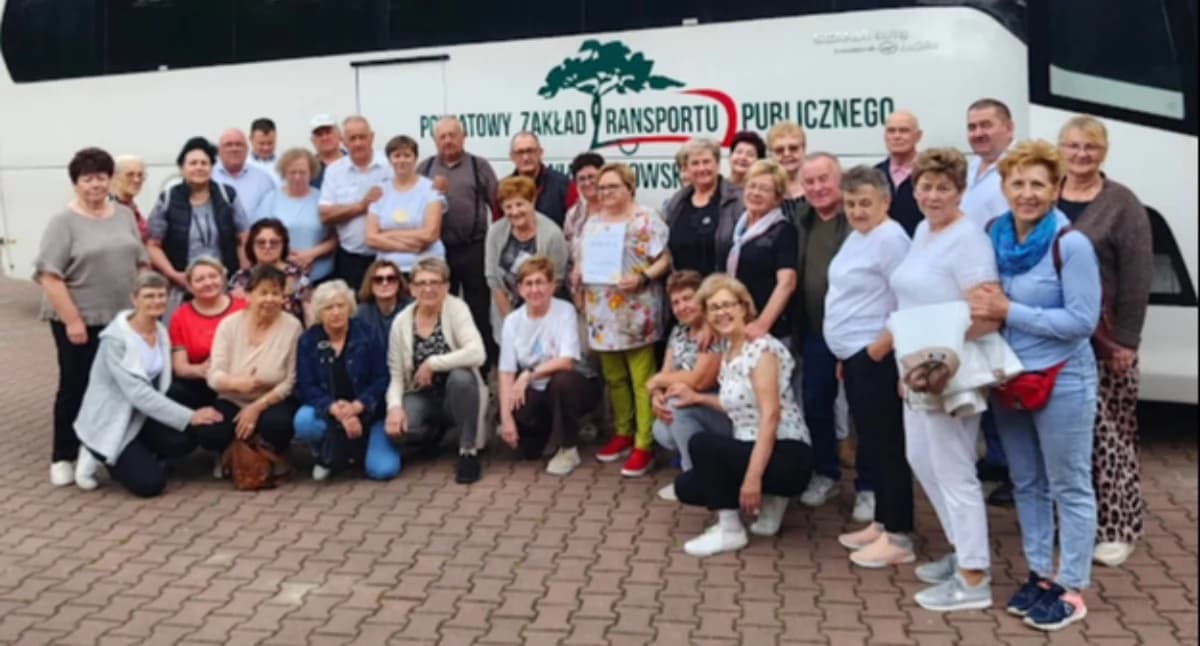 Seniorzy z Dobrzynia nad Wisłą zwiedzali Bieszczady