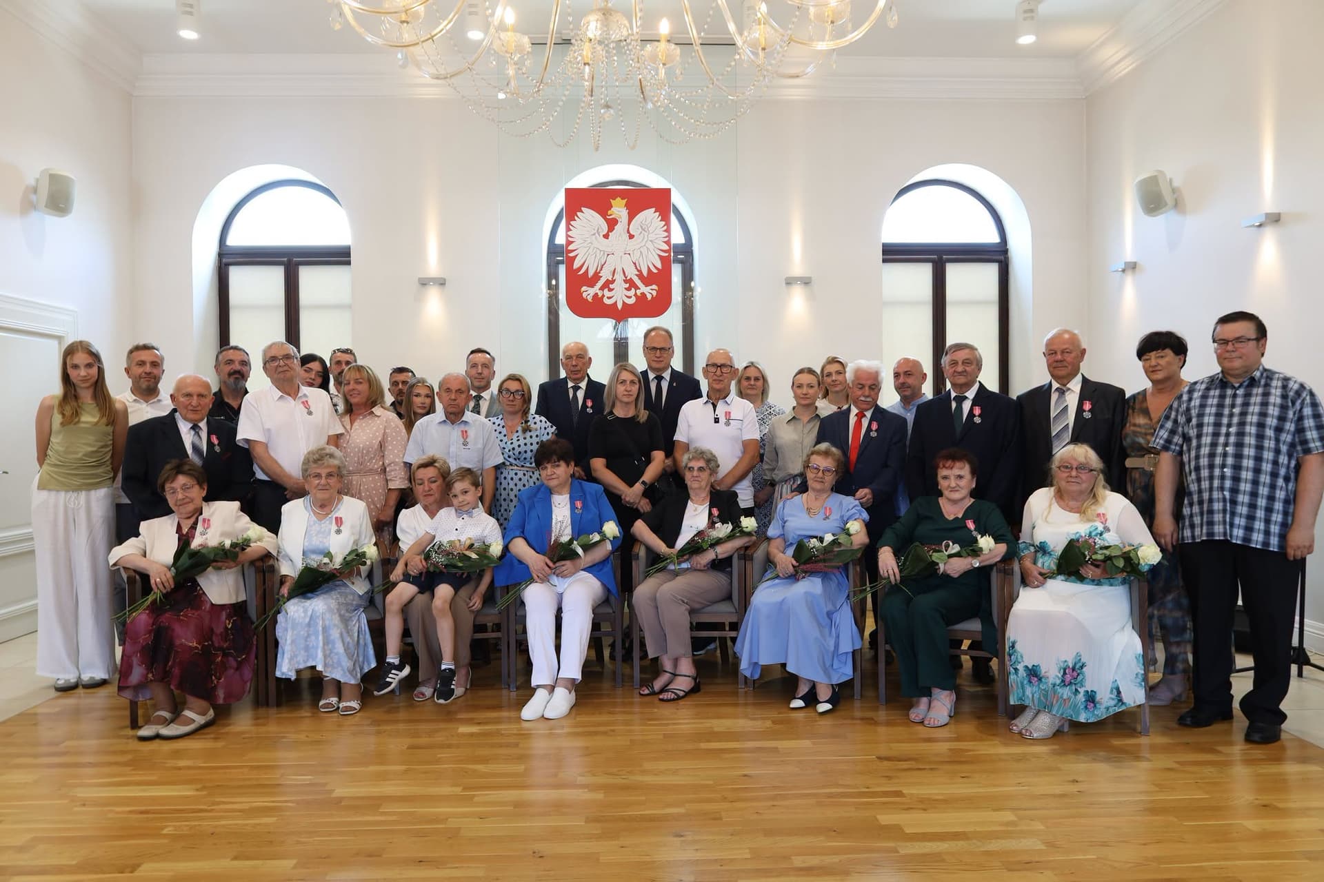 Złote Gody w Radomsku. Medale Prezydenta RP z okazji jubileuszu dla dziewięciu par małżeńskich