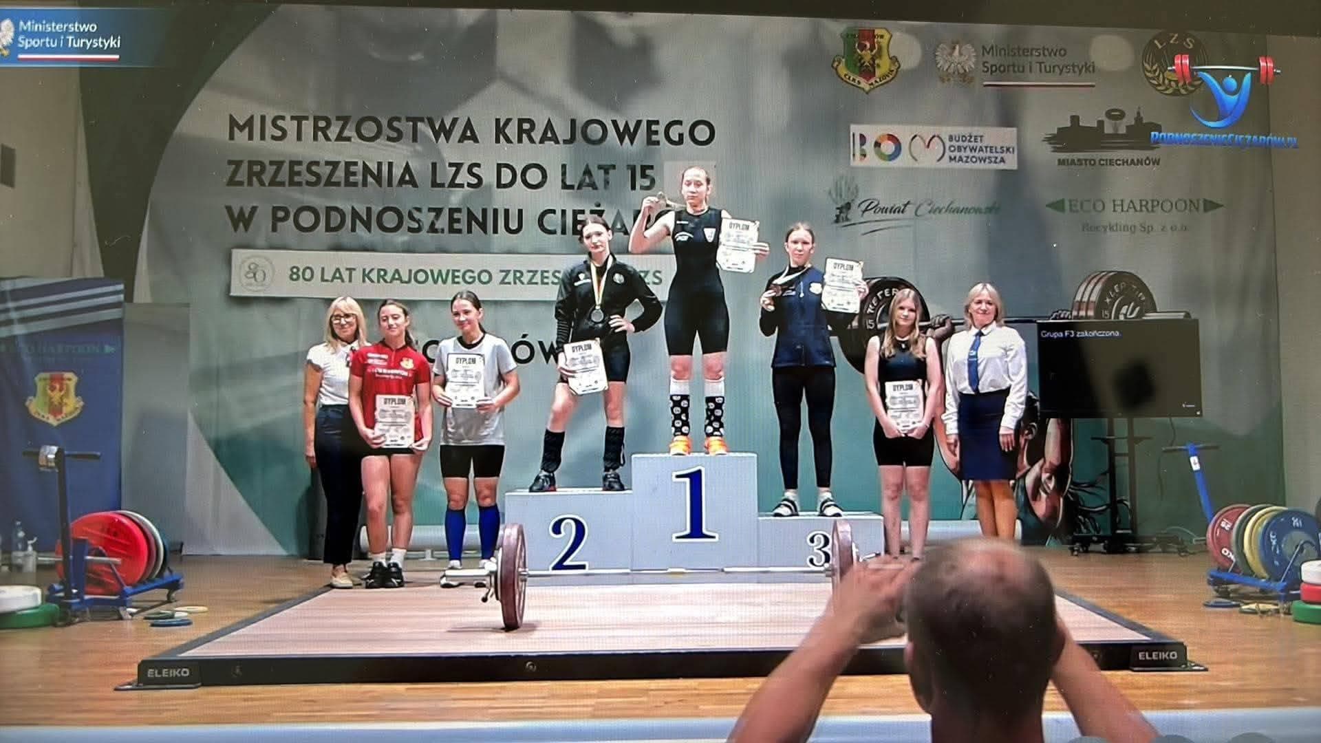 Julia Zawisza mistrzynią Polski U15! Złoto reprezentantki Wisły Puławy |#LPU24.pl
