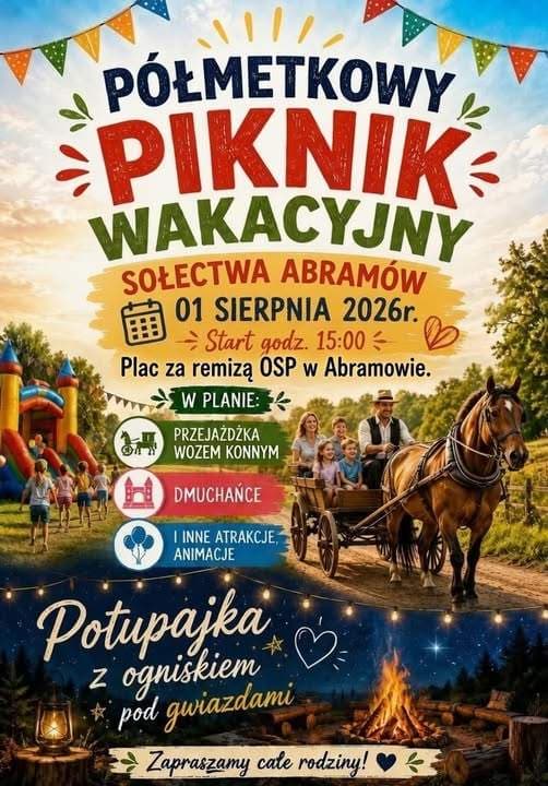Piknik Wakacyjny Sołectwa Abramów