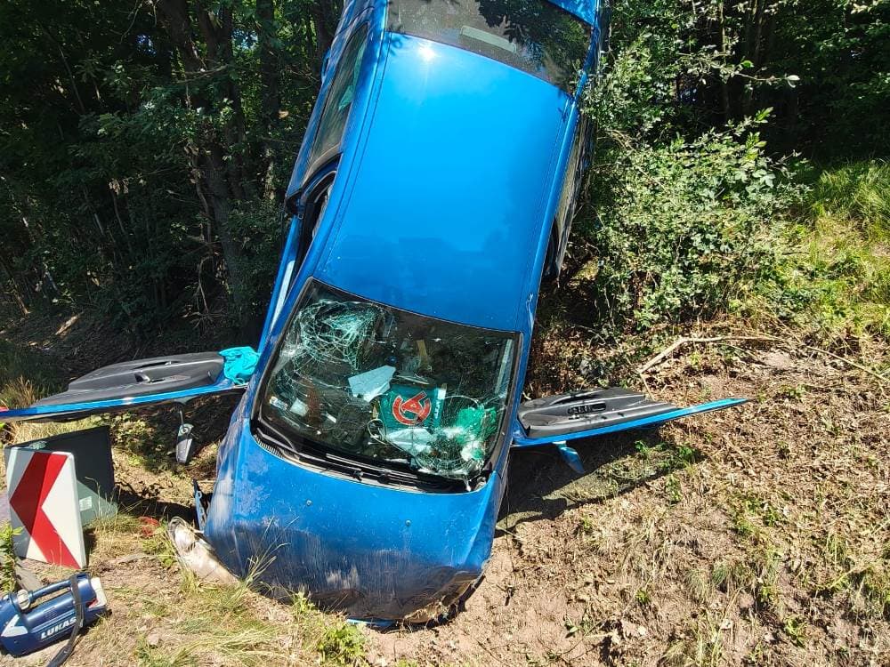 Policja o sobotnim wypadku w Brunowie