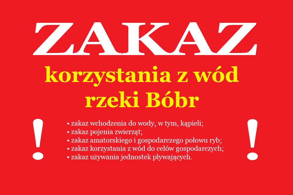 Zakaz korzystania z wód rzeki Bóbr – katastrofa ekologiczna