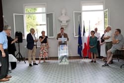 Delegacja z Malborka z wizytą...