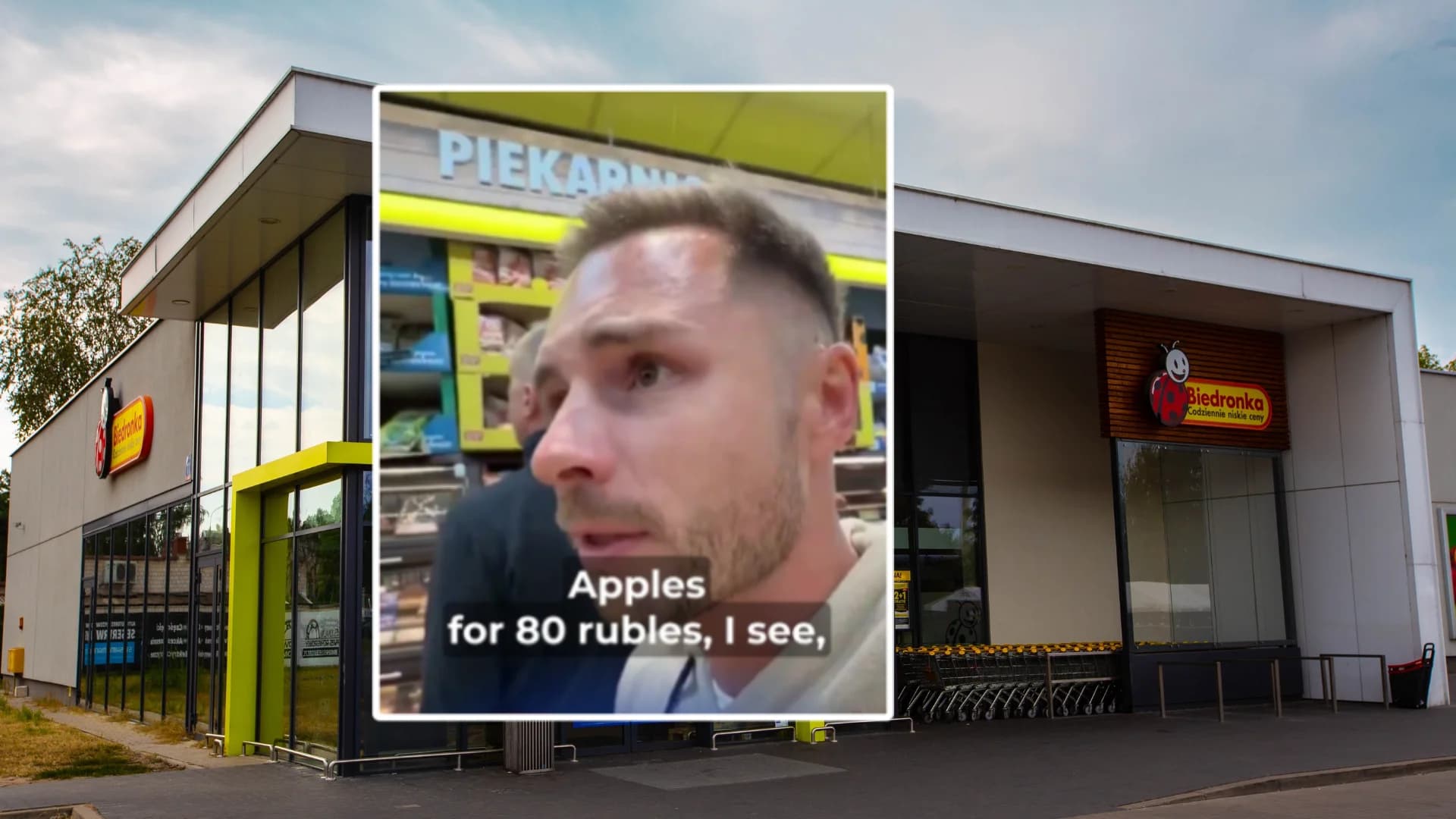 Rosjanie weszli do polskiego sklepu i zaczęli nagrywać. "Poczuliśmy się jak dzikusy"