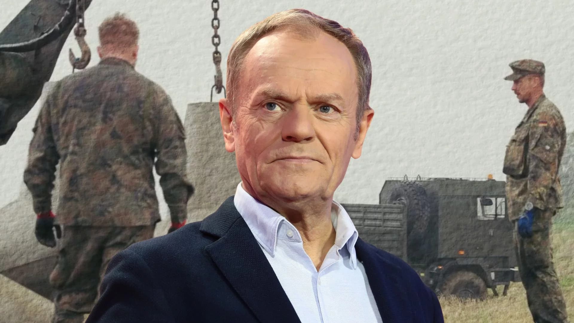 "Takie rzeczy tylko za Tuska". Premier pokazał, co niemieckie wojsko robi na granicy