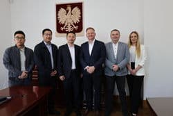 Spotkanie burmistrza z przedstawicielami China Everbright i Novago