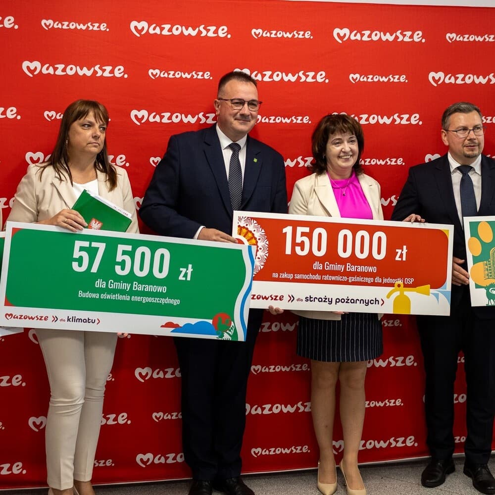 Ponad 10,3 mln zł z budżetu Mazowsza i UE na inwestycje w powiatach ostrołęckim i makowskim