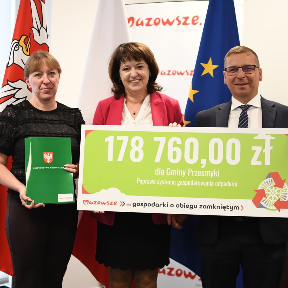 Prawie 280 tys. zł dla powiatu garwolińskiego i gminy Przesmyki