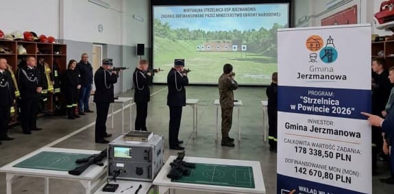 W remizie powstanie wirtualna strzelnica