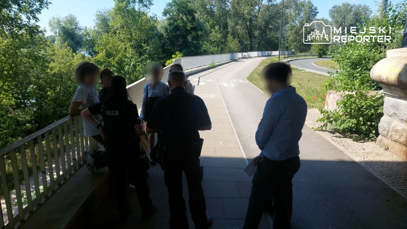 Weszli na filary Mostu Gdańskiego i zostali ujęci przez SOK