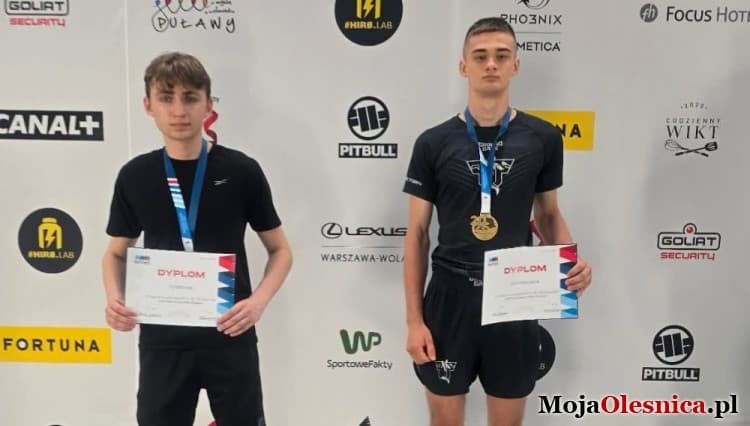 J. Sierpiński i A. Niemyt ze złotymi medalami! O. Łazarski i K. Grzegorzek na 2. miejscu