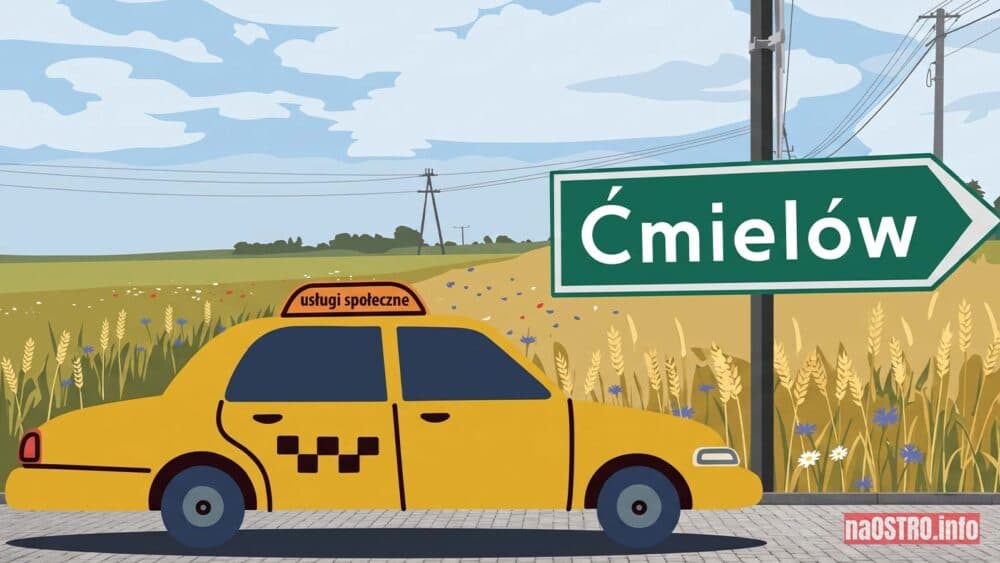 Bezpłatne taxi społeczne pomaga mieszkańcom gminy Ćmielów. To jednak tylko część większego projektu wsparcia