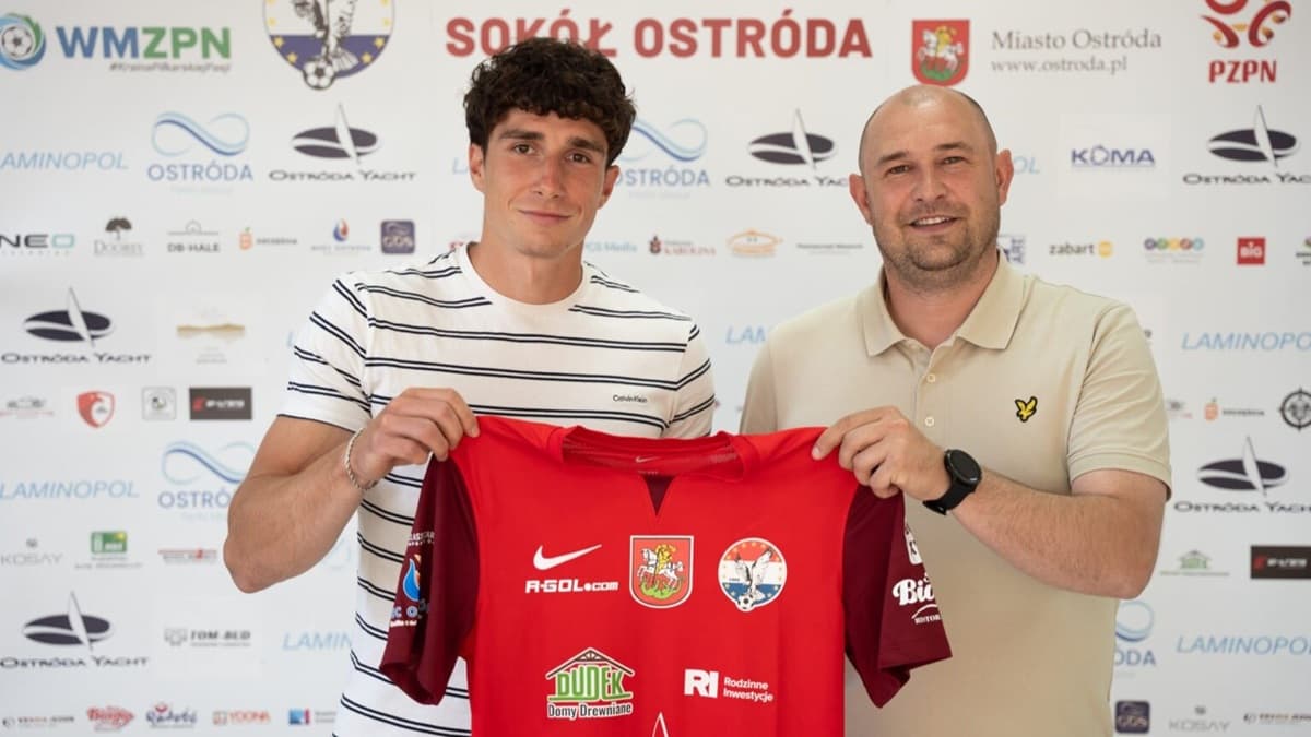 Aleksy Fabisiak nowym zawodnikiem Sokoła Ostróda