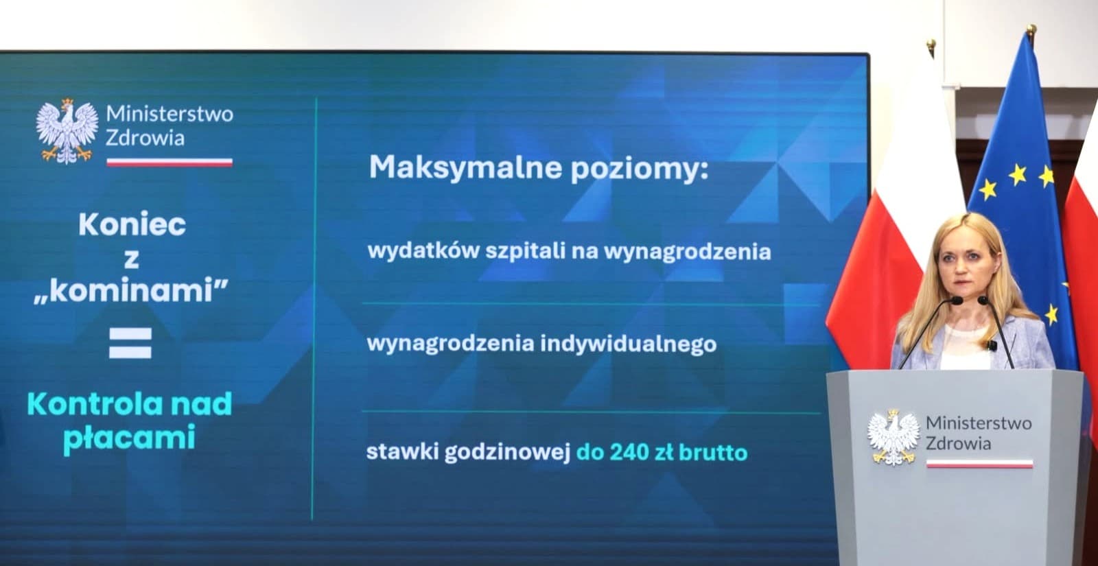 Polish government unveils hospital reforms amid scandal over doctors’ pay and “VIP lounge”