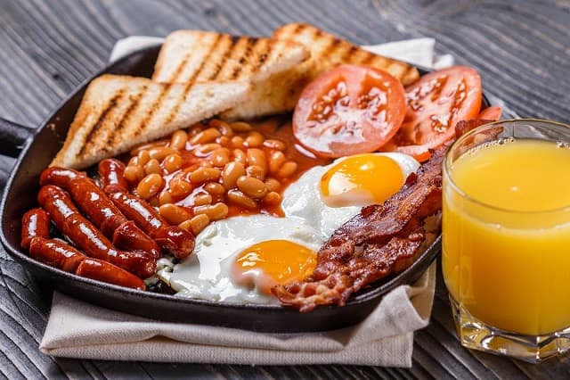 English breakfast. Idealne śniadanie dla każdego