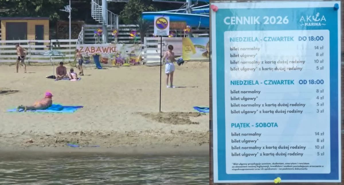 Jezioro płatne nawet w nocy
