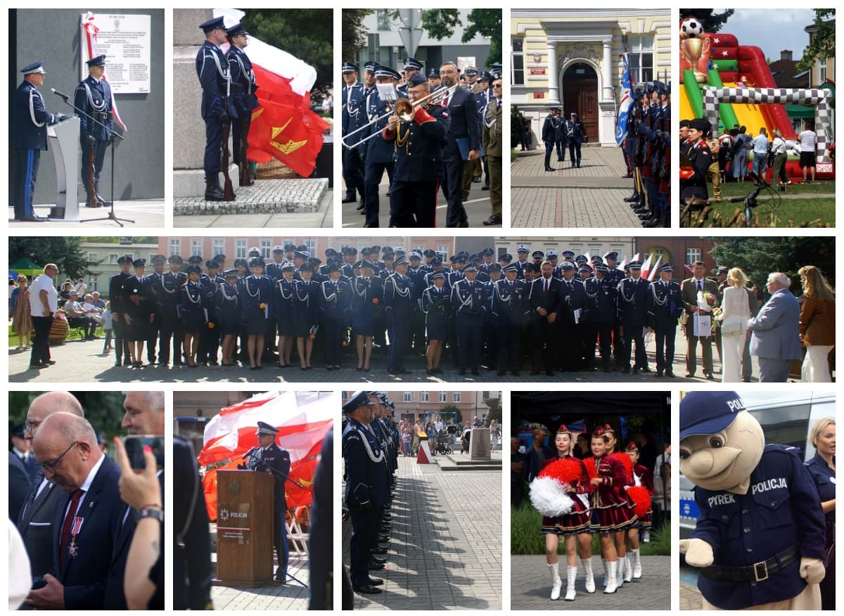 Święto Policji 2026 w Nowym Tomyślu. Uroczystości z udziałem Komendanta Wojewódzkiego Policji [ZDJĘCIA, FILM]