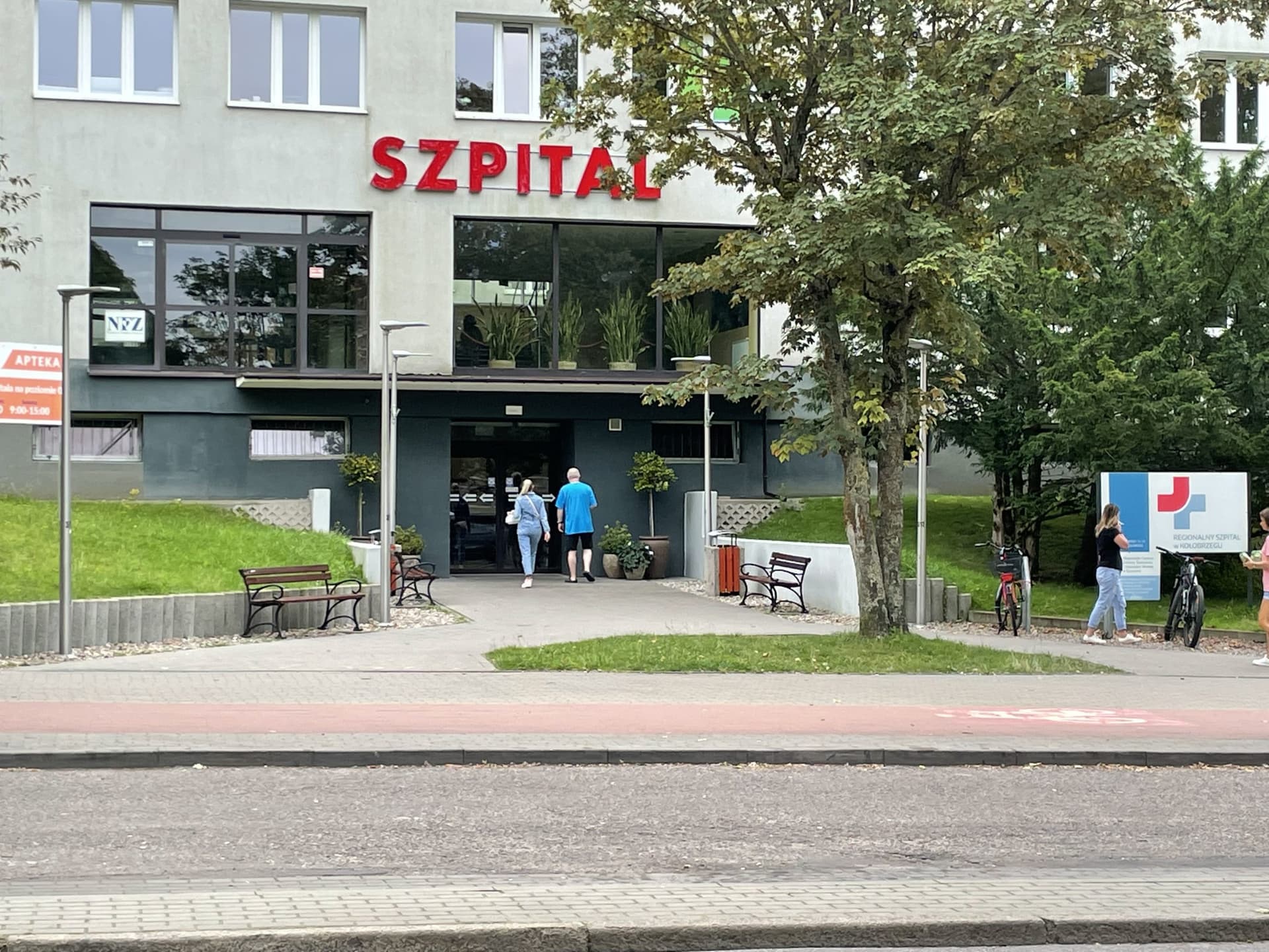 Skutki upałów: więcej interwencji medycznych w szpitalu w Kołobrzegu