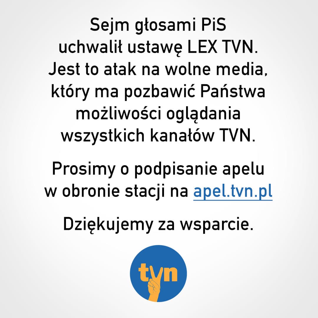 Prosimy o podpisanie apelu: https://t.co/vqFxWLI3NC. Dziękujemy za wsparcie! https://t.co/l5jLwWtSXQ