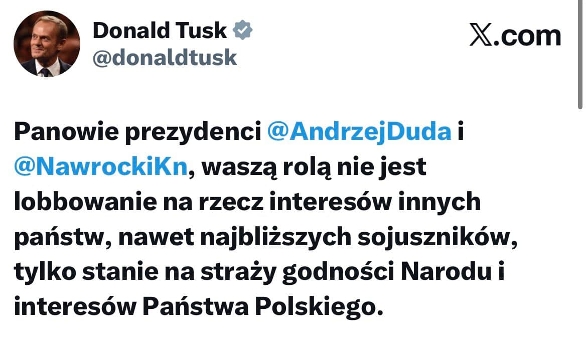 Budowanie i umacnianie relacji PL-USA to fundament bezpieczeństwa Polski i Polaków w trudnych czasach rosyjskiego zagrożenia. Zwłaszcza po tym, gdy @donaldtusk naraził na szkodę polskie interesy publicznie nazywając @realDonaldTrump rosyjskim agentem. Na czyje polecenie Pan to https://t.co/Y7CgCSlQRm