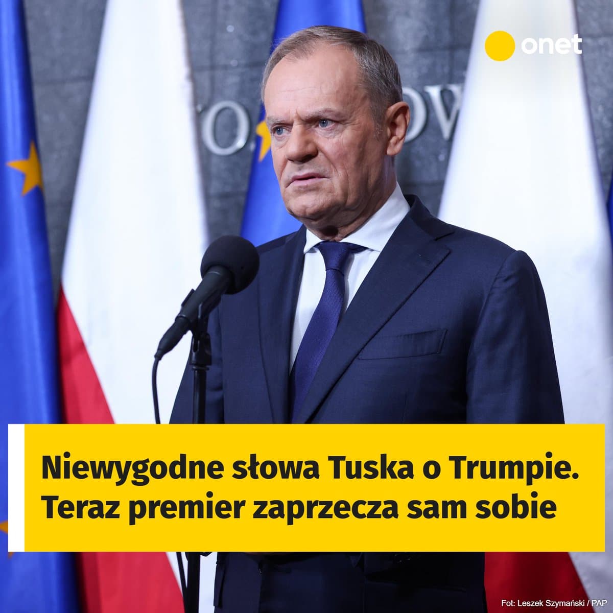 Donald Tusk wypiera się swoich dawnych wypowiedzi. Szczegóły ➡️ https://t.co/w2pKOpFIoq https://t.co/00iWKrMXoQ