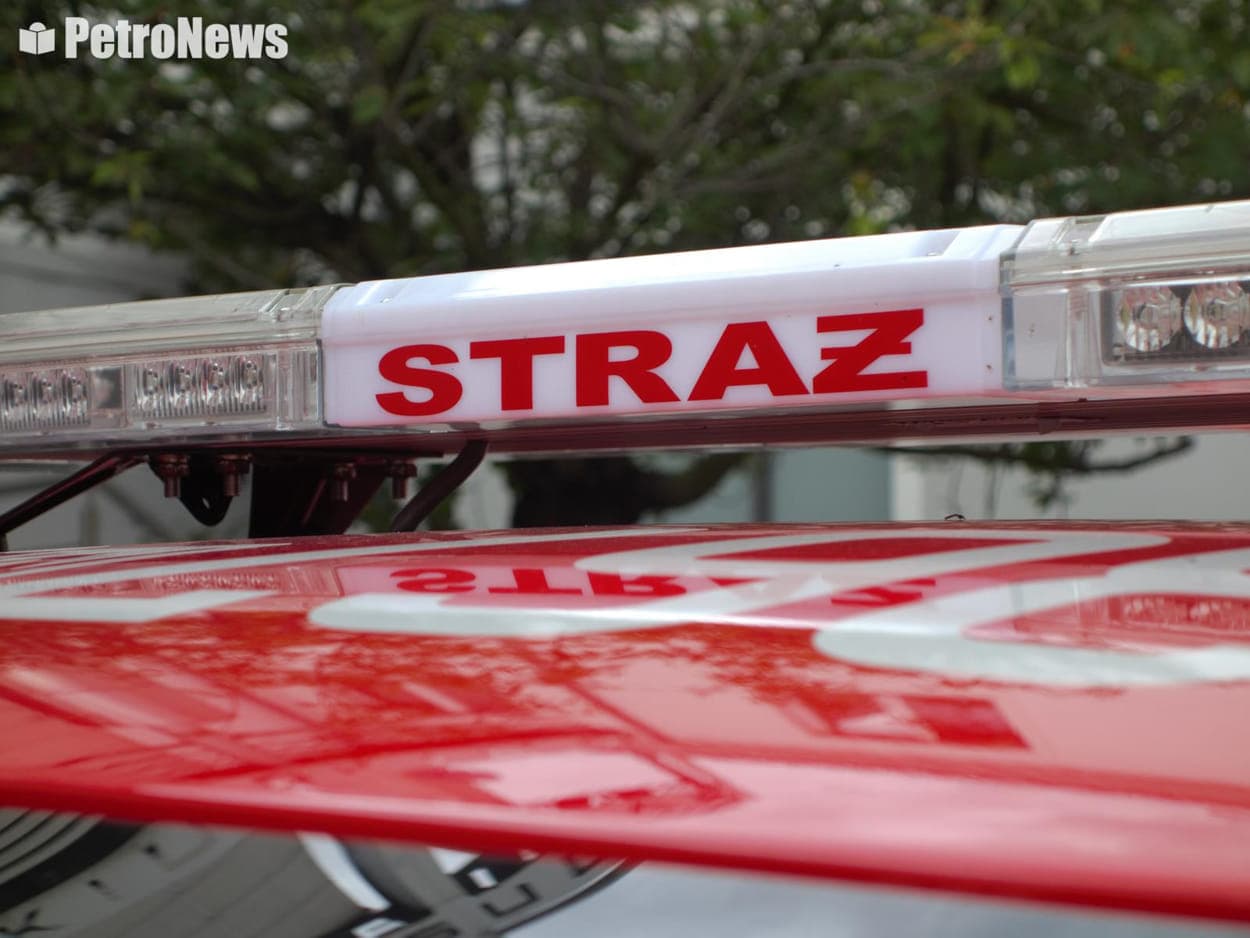 Zapaliło się auto. Interweniowali strażacy