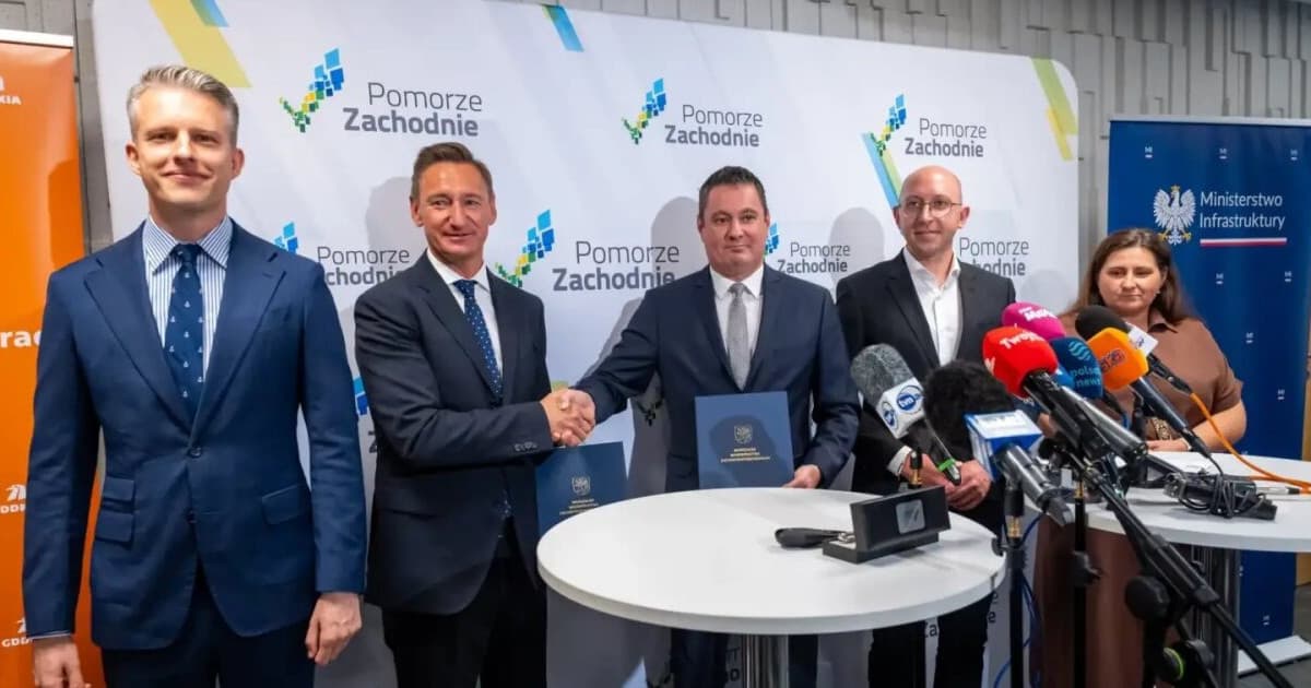 •18:09 Jest zgoda na drążenie tunelu pod Odrą. Umowa podpisana