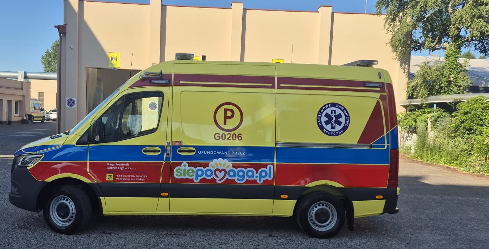 Zdrowie Nowy ambulans dla słupskiego pogotowia. To dar od fundacji Siepomaga Dorota Kulka