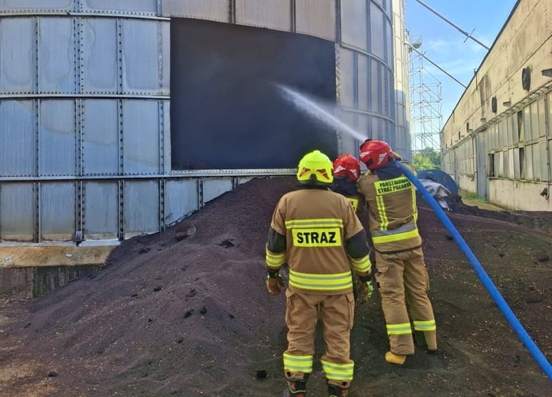 Szesnaście akcji strażaków z powiatu malborskiego