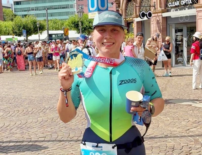 Michalina Zielska wzięła udział w zawodach Ironman we Frankfurcie