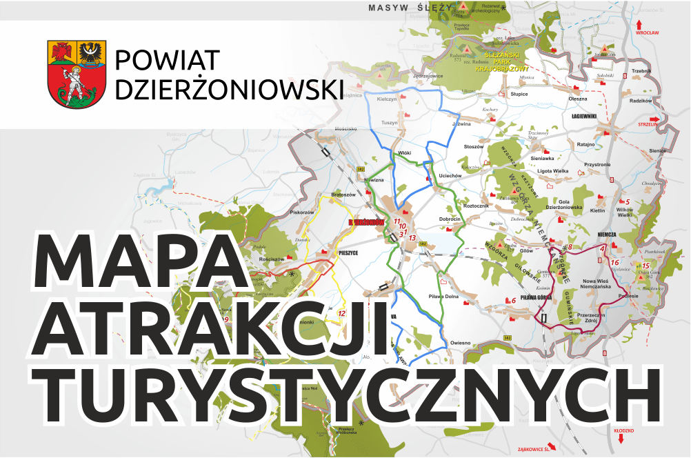 Mapa atrakcji turystycznych