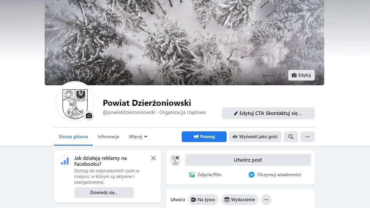 Klauzula informacyjna dot. Facebooka