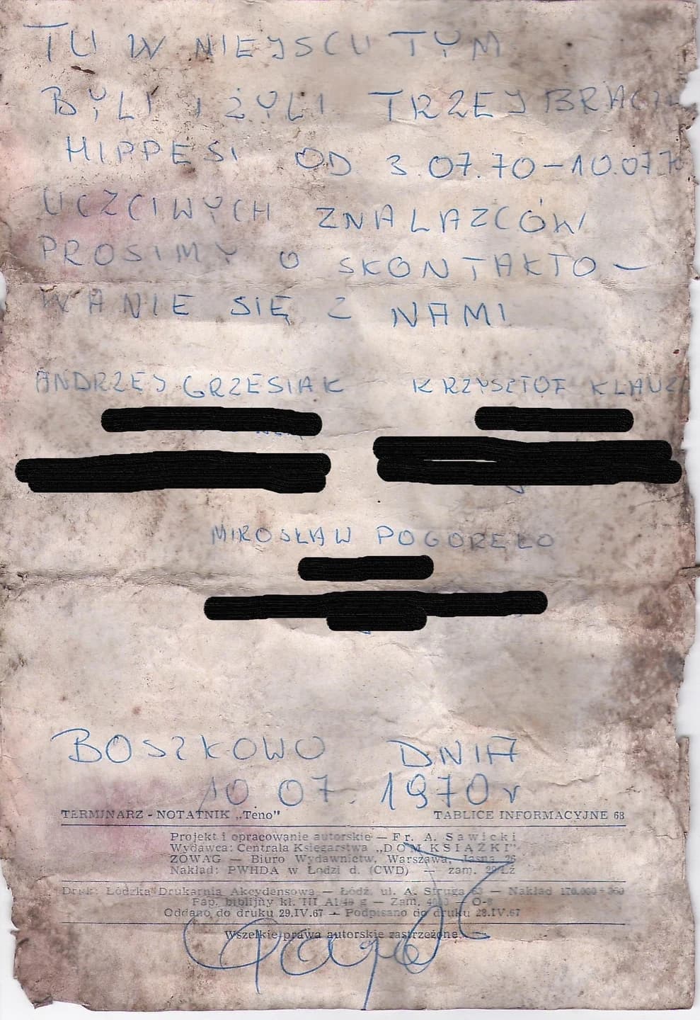 WiadomościList z 1970 roku znaleziony w butelce – zagadka rozwiązana6 WYŚWIETLEŃ