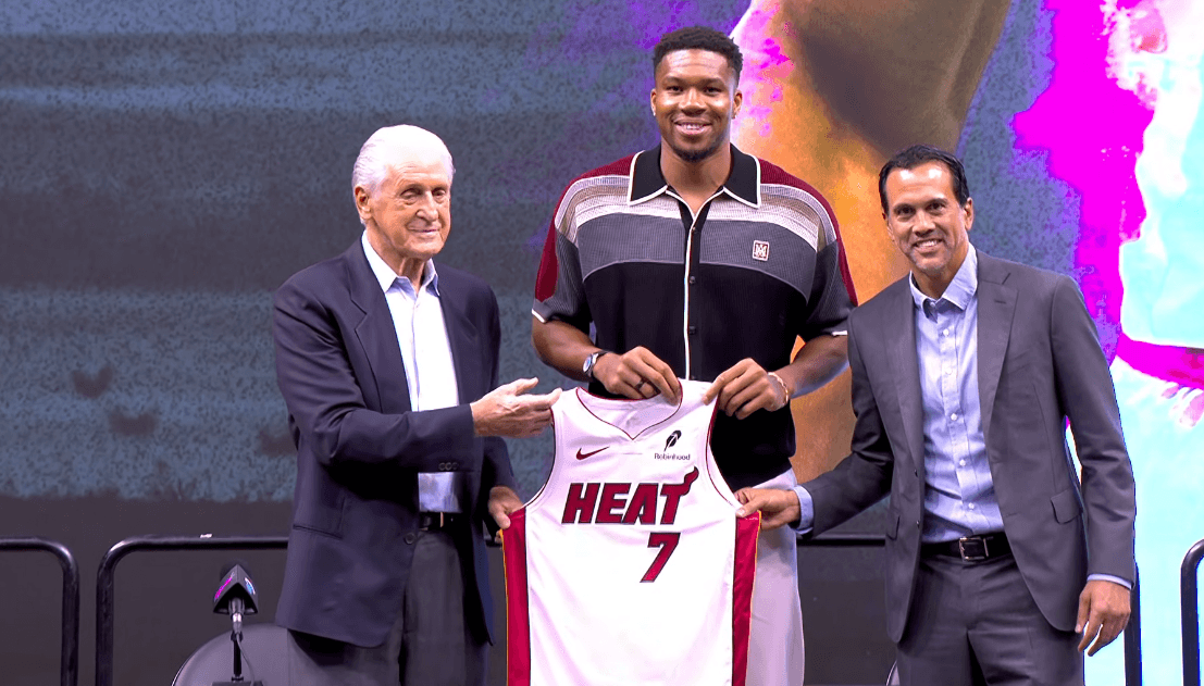 NBA: Giannis tłumaczy dlaczego Heat i skąd nowy numer koszulki